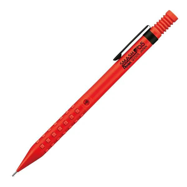 Pentel Q1005 Smash Mechanical Pencil 0.5mm Red