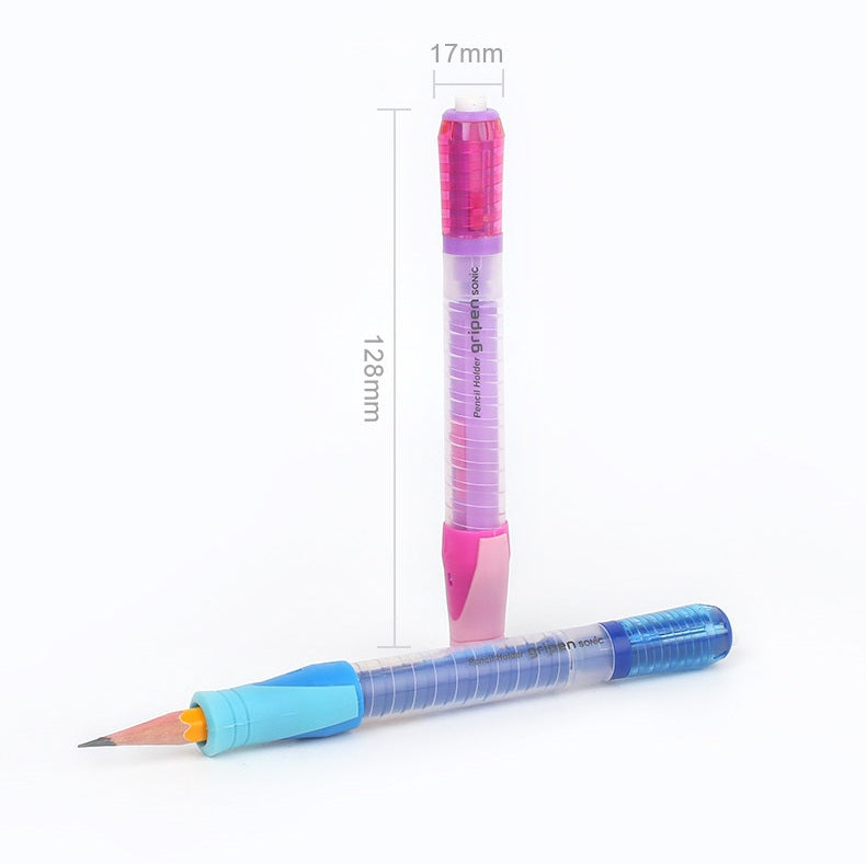 SONIC Rotating Adjustable Pencil Grip & Extender with Eraser