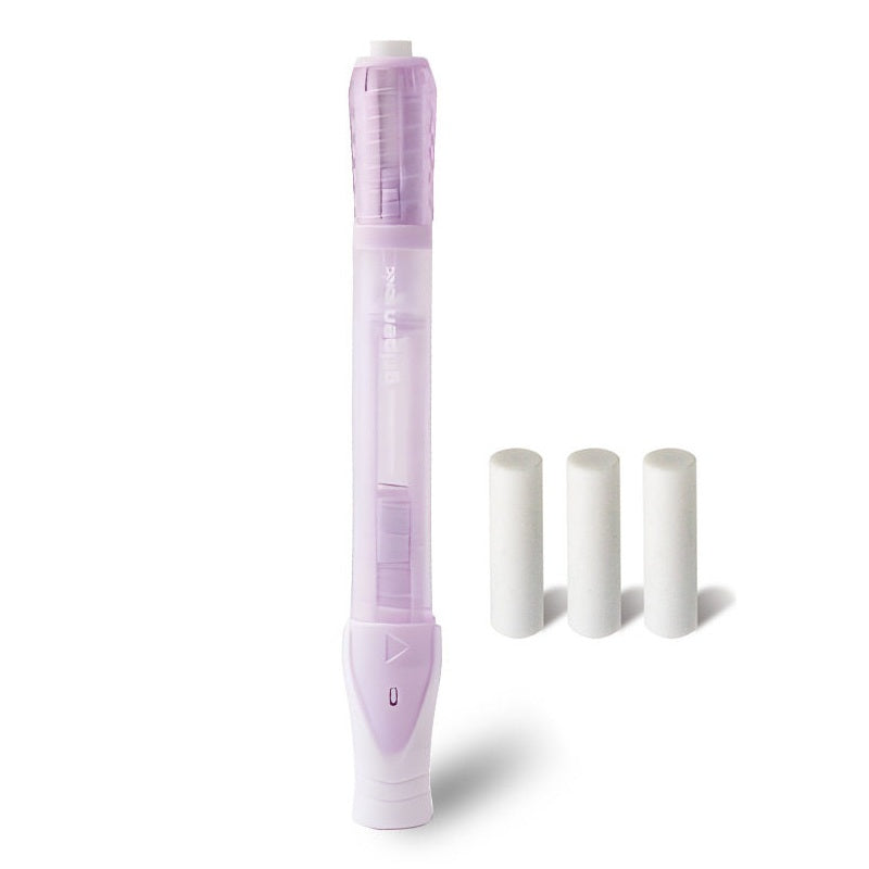 SONIC Rotating Adjustable Pencil Grip & Extender with Eraser Light Purple