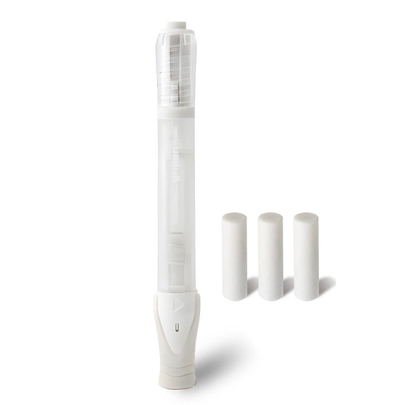 SONIC Rotating Adjustable Pencil Grip & Extender with Eraser White