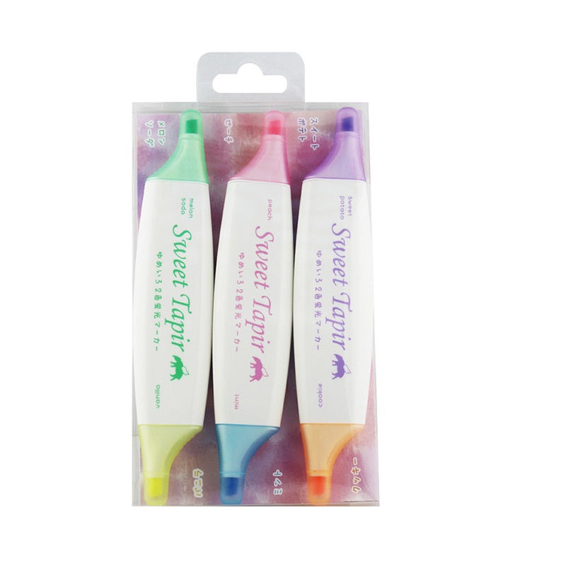 Epoch Chemical Sweet Tapir Scented Twin Highlighter 3 Pack