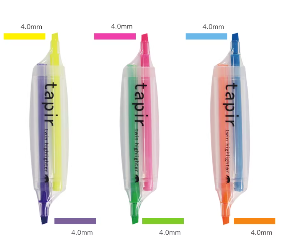 Epoch Chemical Tapir Twin Highlighter 3 Pack