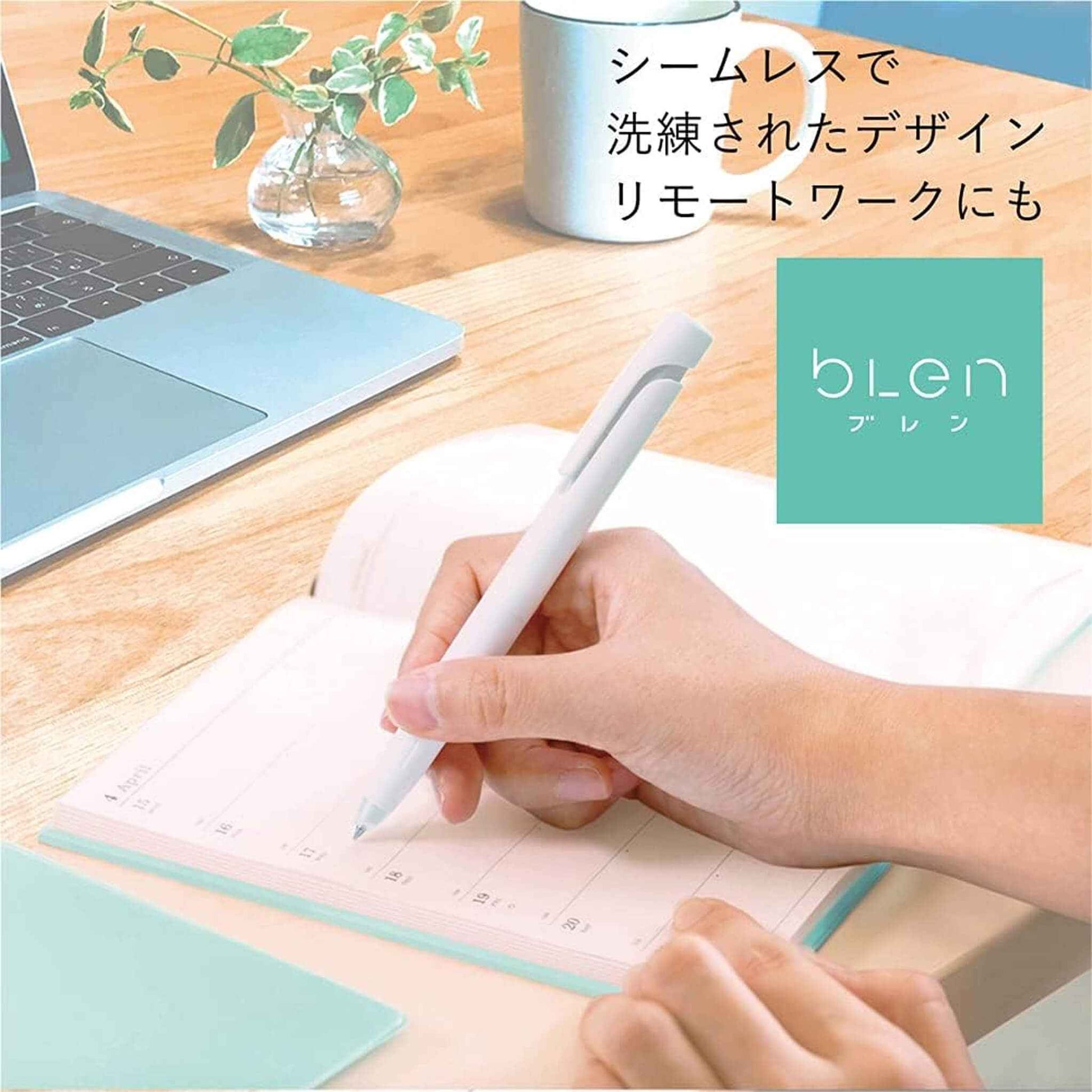 Zebra bLen Ballpoint Pen 0.5mm with 3 Gel Ink Refills