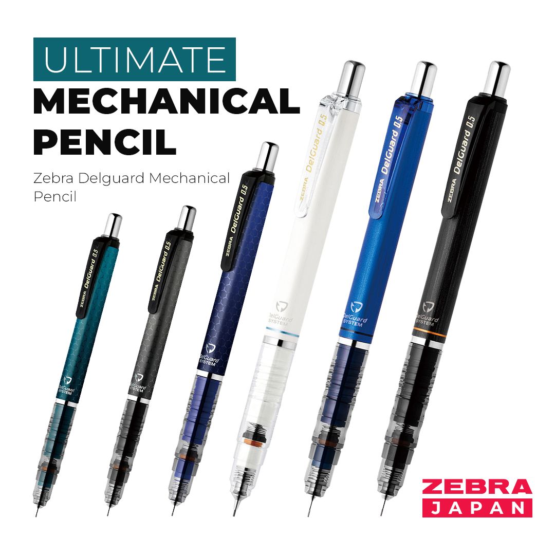 Zebra Delgard Mechanical Pencil 0.7mm 0.7mm Bright Green
